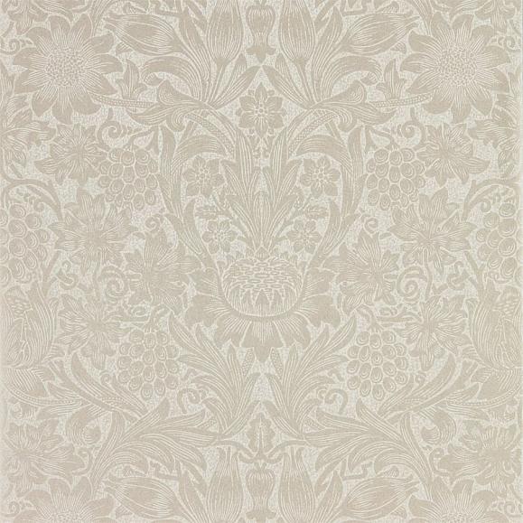 Обои Morris 216048 Pure Sunflower Pearl/Ivory