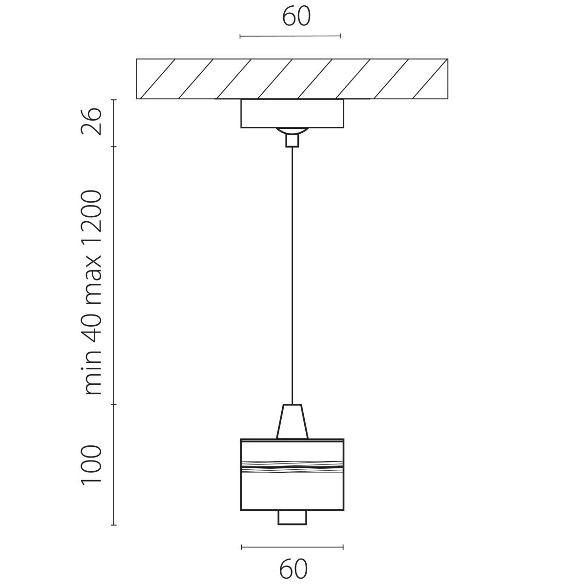 Подвес с верхней светящейся частью к 21443x-214440/21448x/21449x LED 5W 395Lm 3000K Lightstar 590057-3000