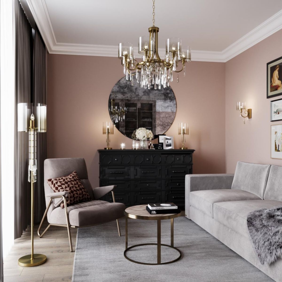 Потолочная люстра Odeon Light Nicole 4886/7