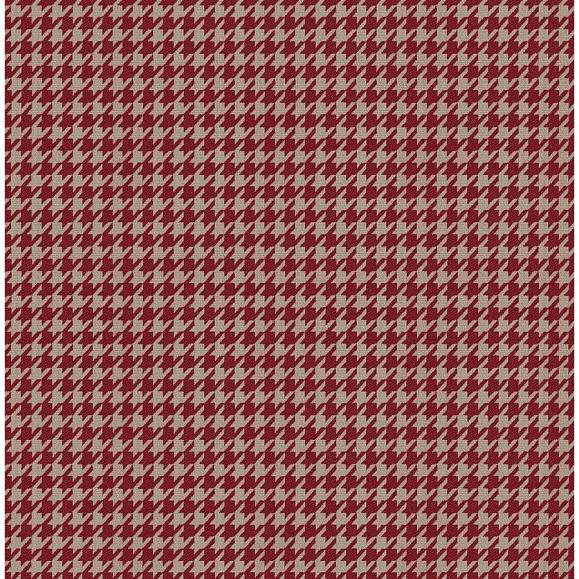Обои Tiffany Design KT9779-7612 Houndstooth Red