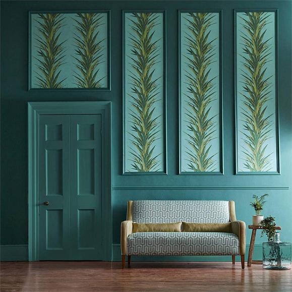 Обои Sanderson 216648 Yucca Sky/Green