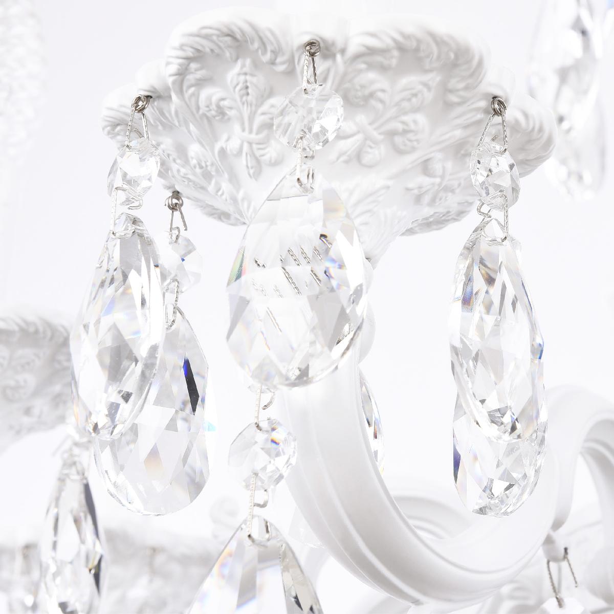 Подвесная люстра Bohemia Ivele Crystal AL78101/12+6/250/2D A WG