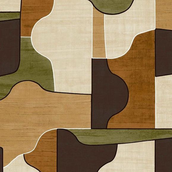 Обои Casamance 76820304 Ambre/kaki MODERNISMO