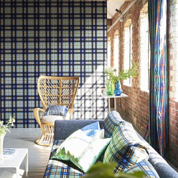 Обои Designers guild PDG1143/03 Chennai Cobalt
