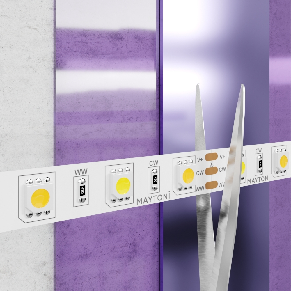 Светодиодная лента Maytoni Technical Led strip 24В 5050 14,4Вт/м MIX 5м IP20 20042
