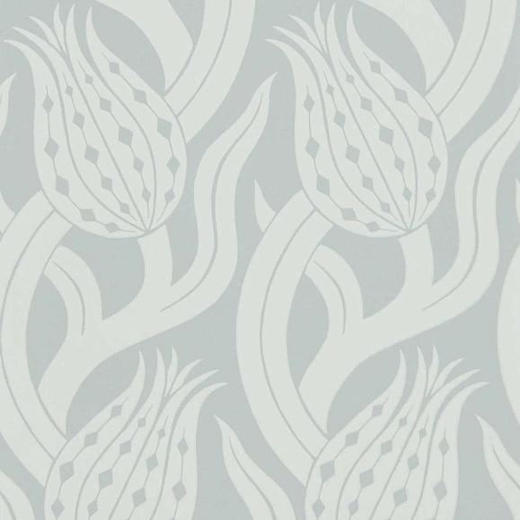 Обои Zoffany 312995 Persian Tulip Quartz Grey
