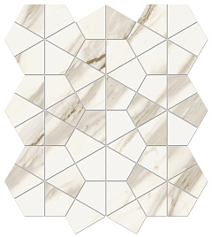 ATLAS CONCORDE MARVEL MERAVIGLIA Calacatta Bernini Hexagon Lappato