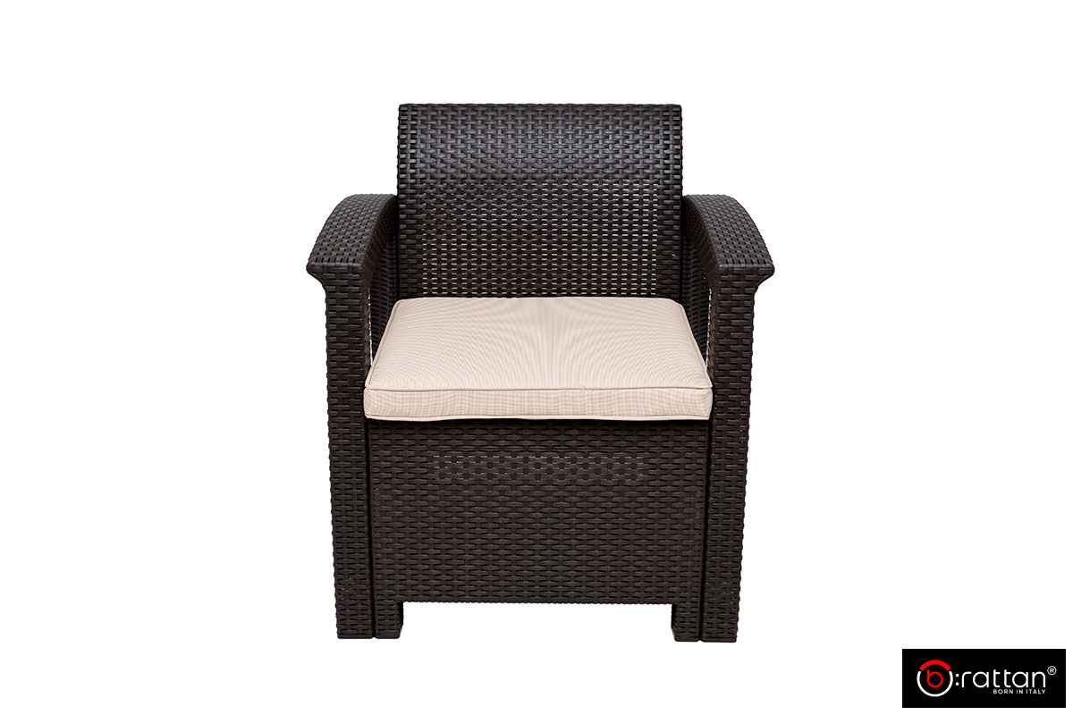 Комплект мебели Раттан Комфорт 5 / Rattan Comfort 5, венге