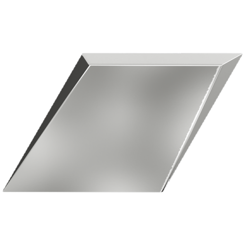Evoke Diamond Drop Silver Glossy
