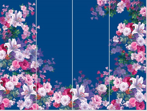 Панно Loymina V9 021 B-2 French bouquet