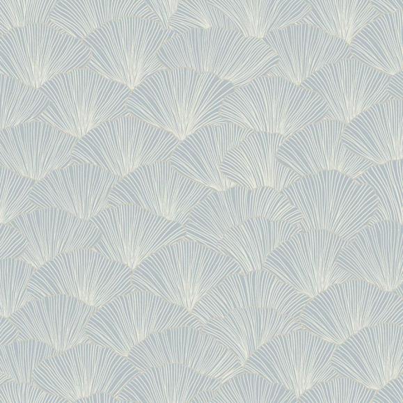 Обои York CI2338 Luminous Ginkgo Mist Blue