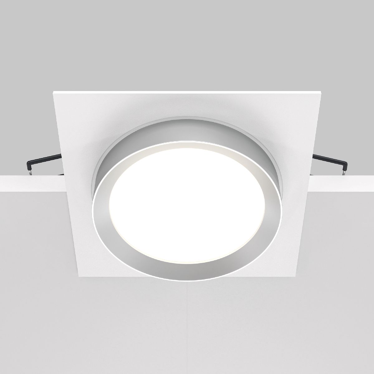 Встраиваемый светильник Maytoni Technical Hoop DL086-GX53-SQ-WS
