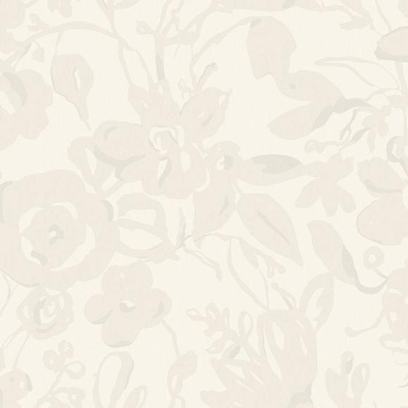 Обои York BL1734 Brushstroke Floral White/Pearl