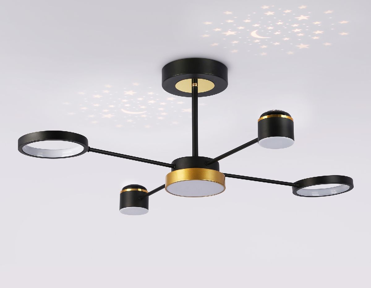 Люстра на штанге Ambrella Light Comfort LineTech FL51632
