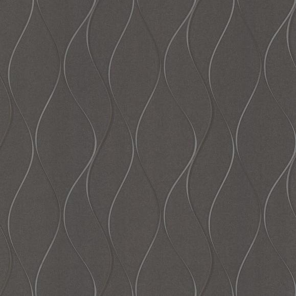 Обои York Y6201405 Wavy Stripe Charcoal