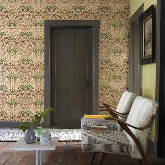 Обои Designers Guild PDG1157/03 Karakusa Copper