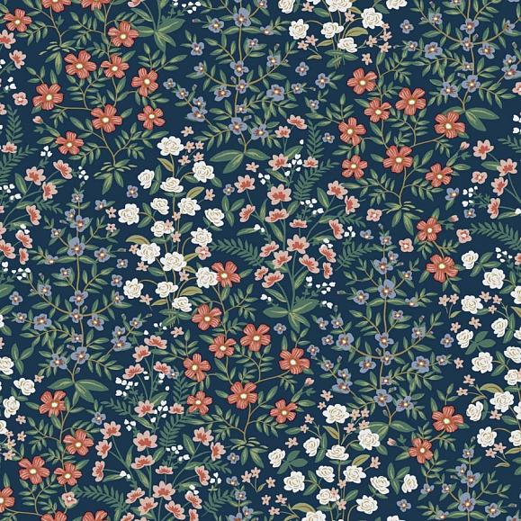 Обои York RP7376 Wildwood Garden Navy
