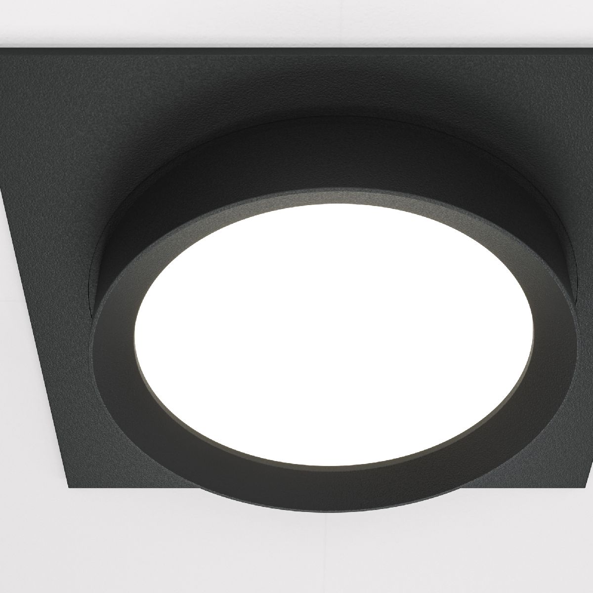 Встраиваемый светильник Maytoni Technical Hoop DL086-GX53-SQ-B