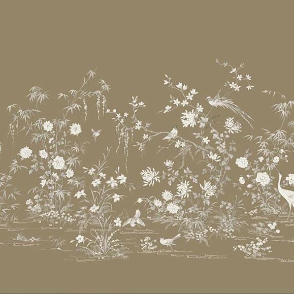 Панно York KT2263M Flowering Vine Chinoiserie Glint