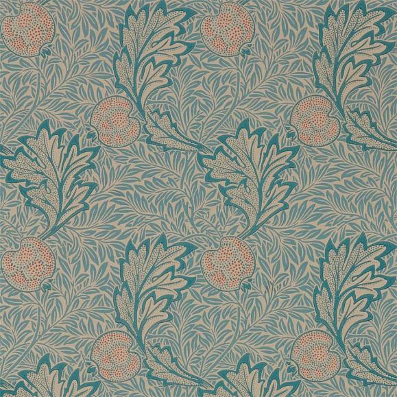 Обои Morris 216690 Apple Indigo Antique