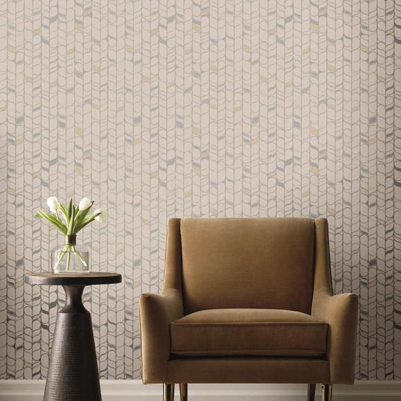 Обои York OS4204 Perfect Petals Cream/Silver