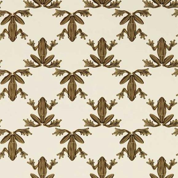 Обои Harlequin 113013 Wood Frog Gold/Parchment