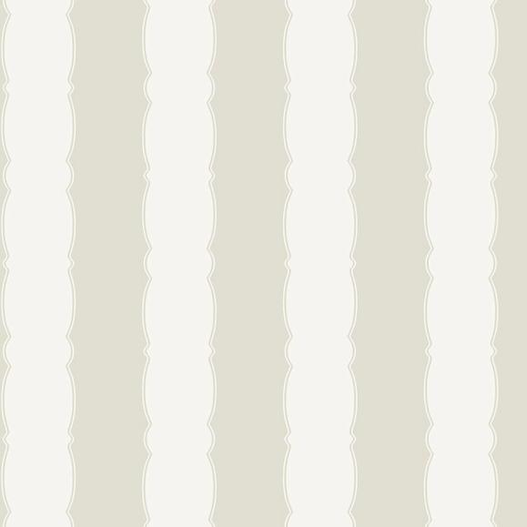 Обои York GR6014 Scalloped Stripe Linen