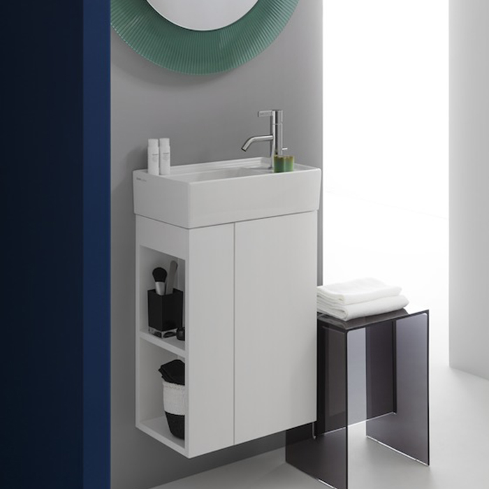 Laufen Kartell Раковина 46х28х12 см, 1 отв., без перелива, цвет: белый
