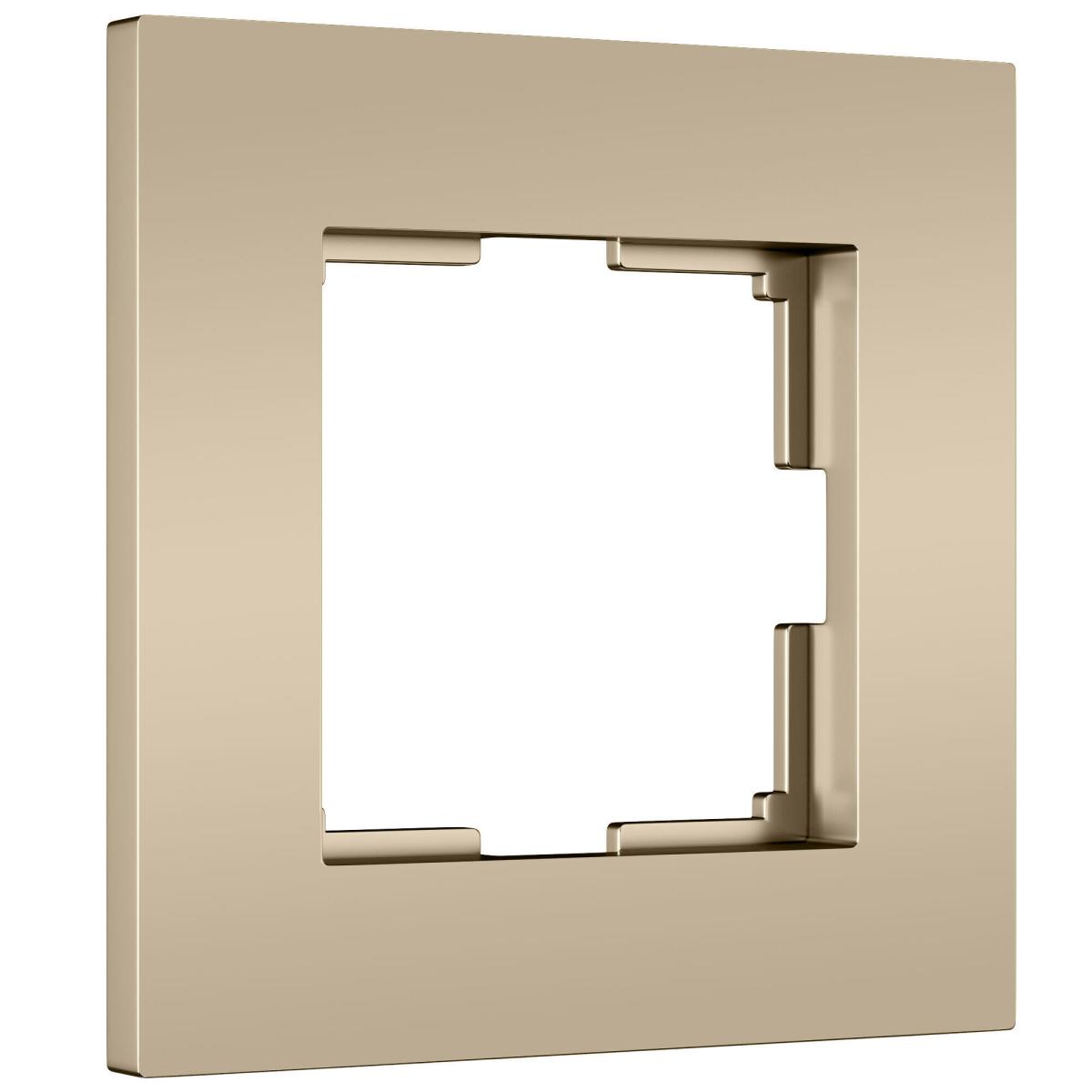 Рамка на 1 пост Werkel Slab (шампань софт) W0012911 4690389218385 a071623