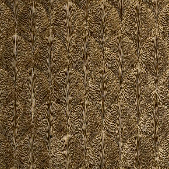 Обои Casamance 75782038 Tourmaline Doré foncé