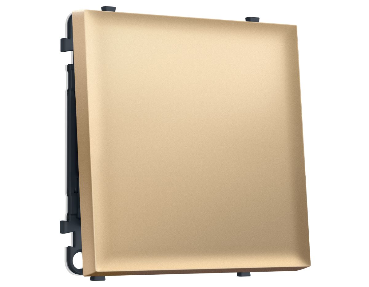 Комплект механизма 1-кл выключателя SIGMA Золото Мягкое касание 10A-250V QUANT PRO Ambrella Volt MS881010 (SP8810, PR101)