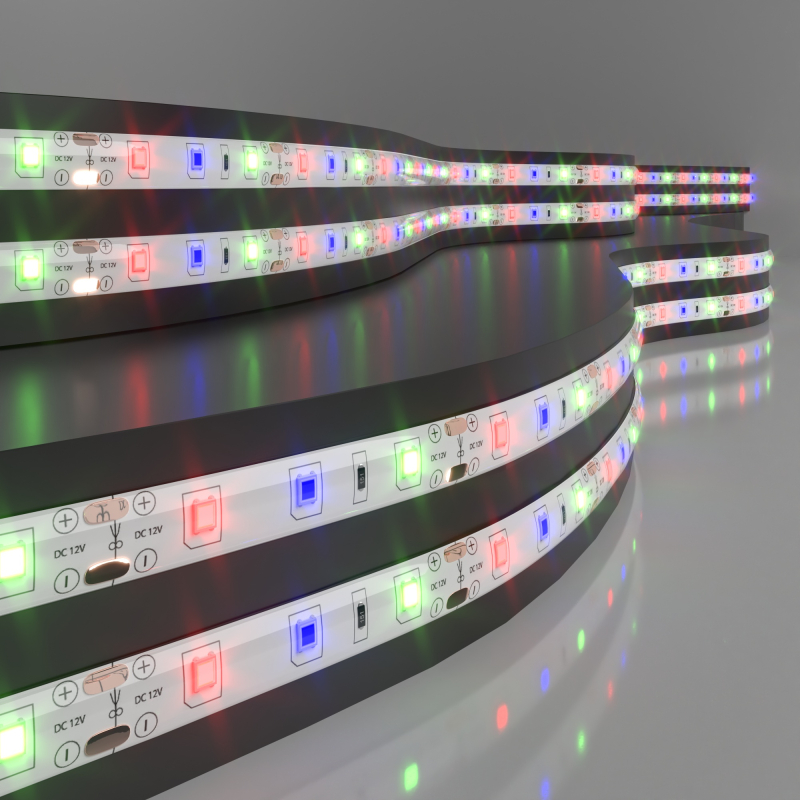 Светодиодная лента Elektrostandard 12V 4,8W 60Led 2835 IP65 RGB, 5м 4690389154928 a050579