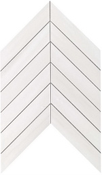 ATLAS CONCORDE MARVEL STONE Bianco Dolomite Chevron Wall