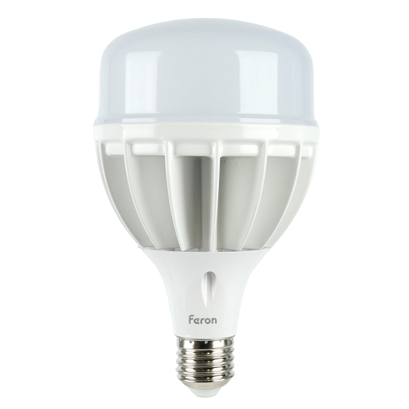 Лампа светодиодная Feron E27-E40 60W 6400K Цилиндр Матовая LB-65 25782