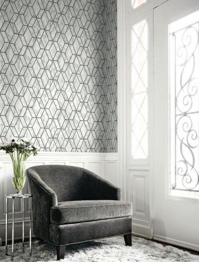 Обои Wallquest MS90400 Marble and diamonds
