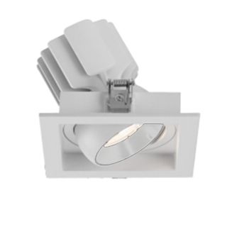 Встраиваемый карданный светильник Arlight MS-VORTEX-BUILT-S140x140-30W Warm3000 (WH-WH, 30 deg, 230V) (IP20 Металл) 057922