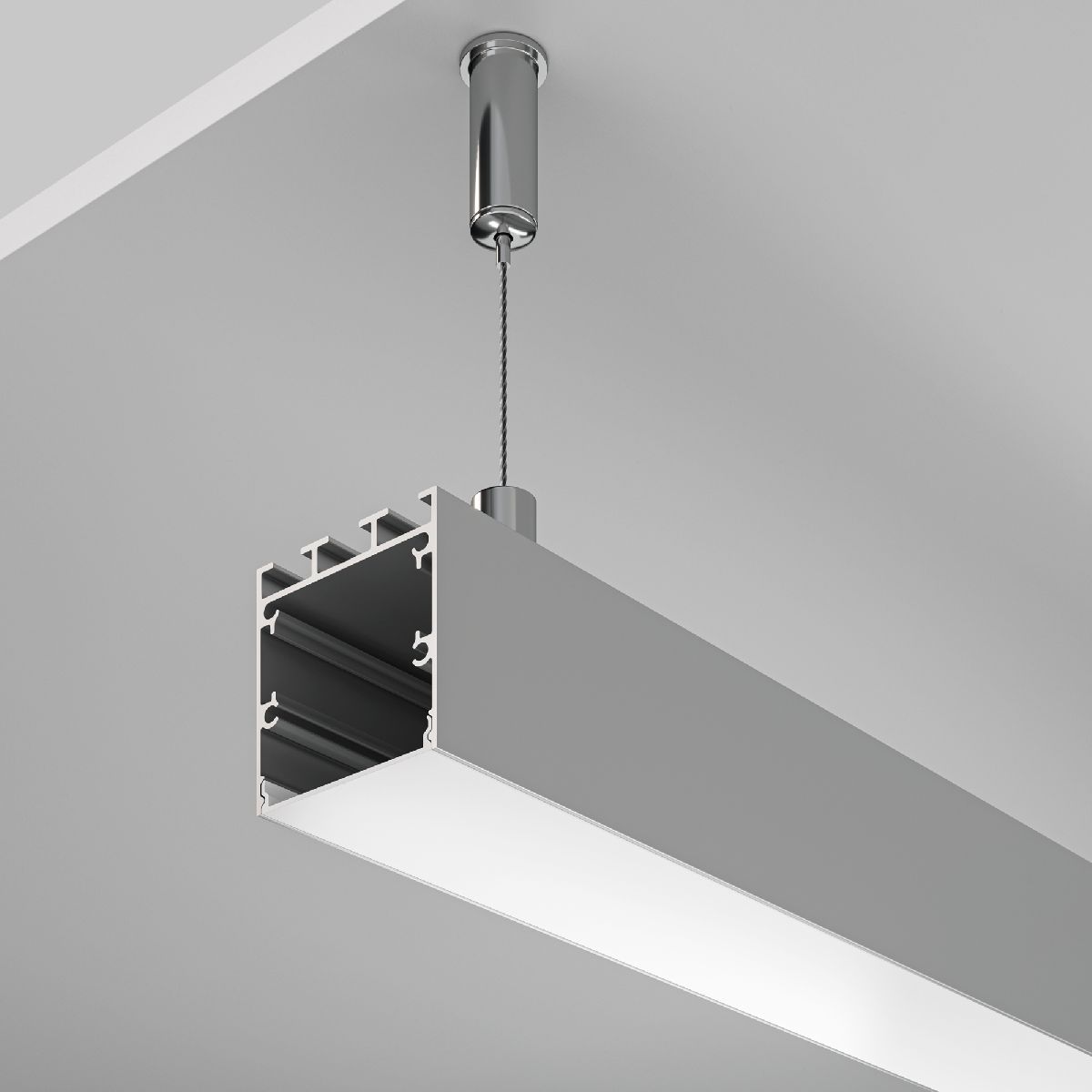 Алюминиевый профиль Maytoni Led strip ALM-3535B-S-2M