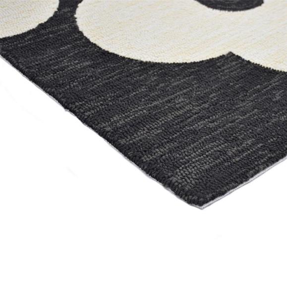 Ковер Orla Kiely 460805 (140x200) Spot Flower Black Outdoor 140x200 см