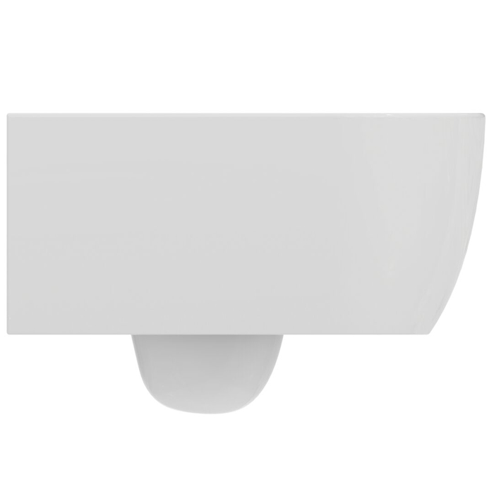 Ideal Standard Blend Curve Унитаз подвесной 54х36см., безободковый с технологией смыва RimLS+®, цвет: белый