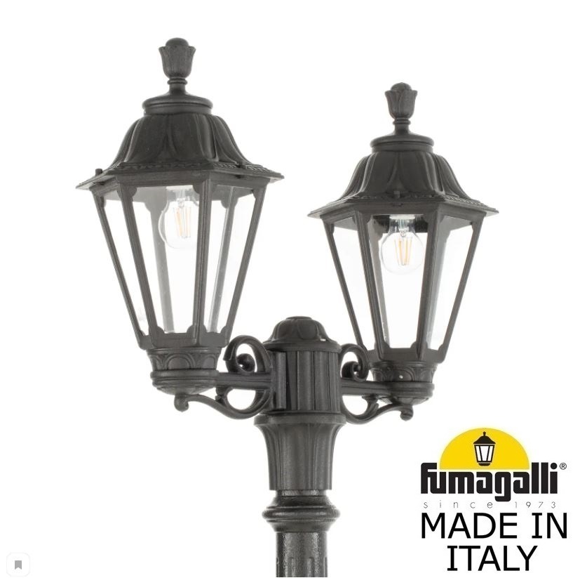 Садово-парковый светильник Fumagalli RICU BISSO/RUT 2L E26.157.S20.AXE27