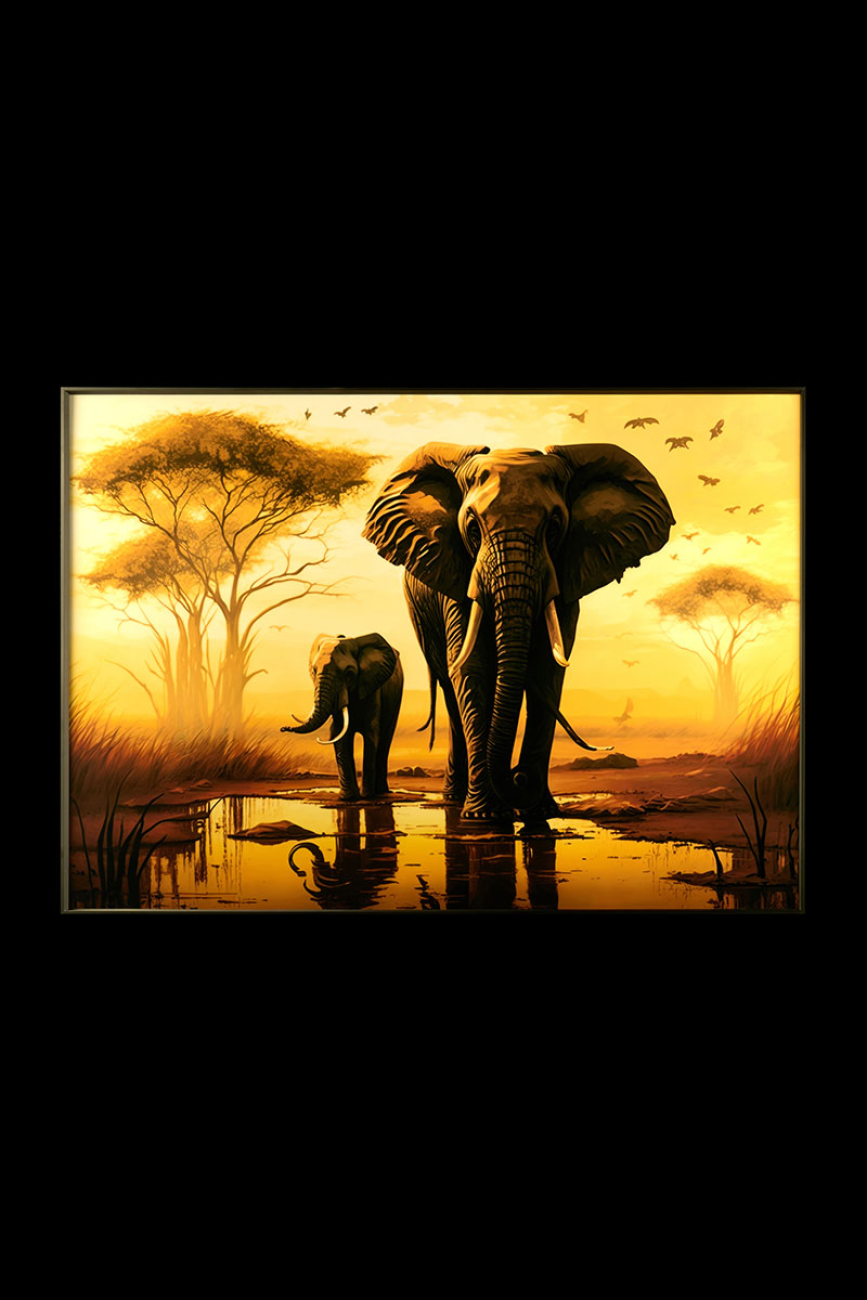 Картина Elephants TD166