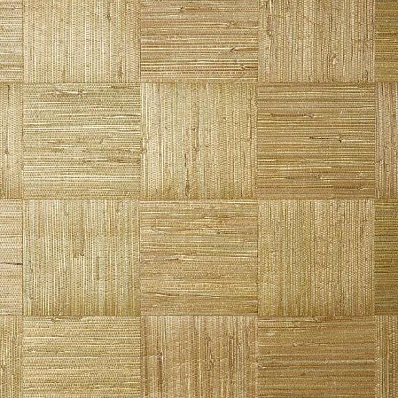 Обои Thibaut T24075 Mosaic Weave Metallic Gold