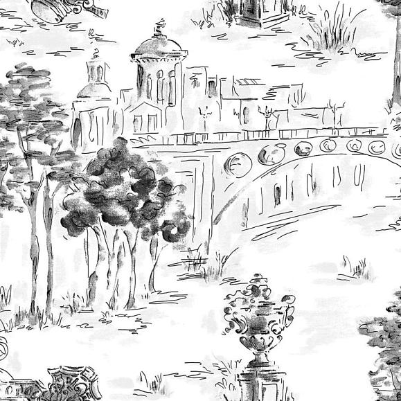 Обои Coordonne YSP0011 Paisaje Negro