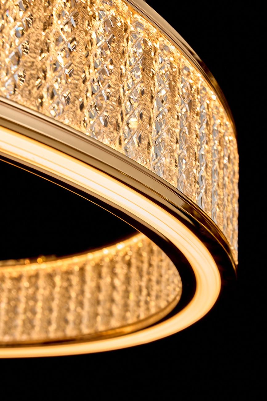 Подвесная люстра Lumiere LE7769/800 Gold