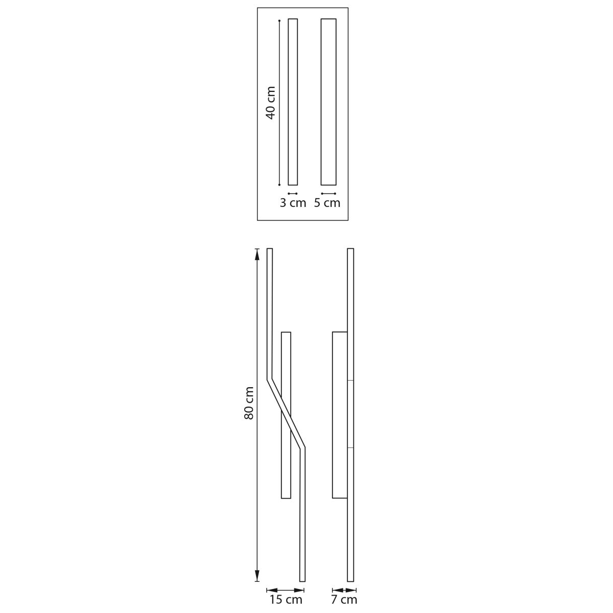 Настенный светильник Lightstar Palla 739627