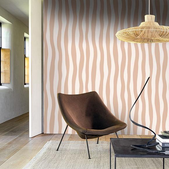 Обои Casamance 75913058 Sundae Beige poudré