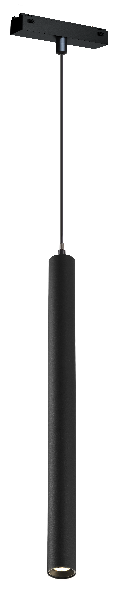 Трековый магнитный светильник iLedex Vision 4825-043-H400-10W-24DG-3000K-BK