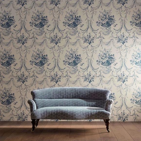 Обои Sanderson 217316 Andromeda's Cup Olympic Blue