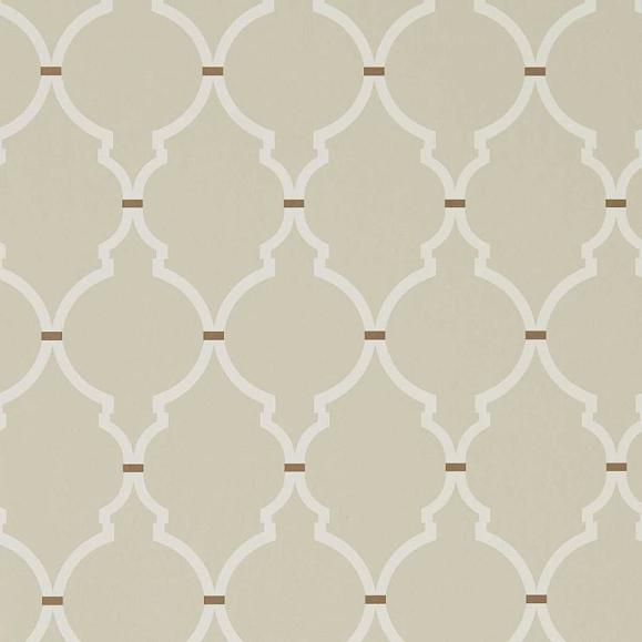Обои Sanderson DART216337 Linen/Cream Empire Trellis