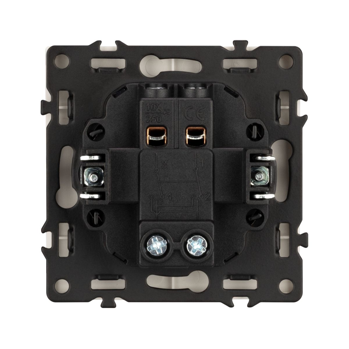 Выключатель перекрёстный 1 кл софт-тач кашемир Arlight SWT-MKX1-SFPL-CA (250V, 10A) 059428(1)